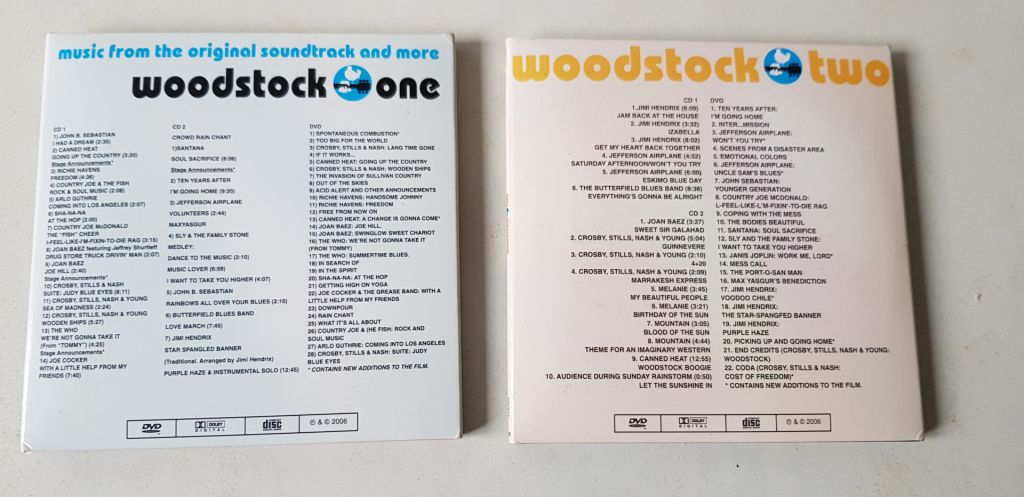 Woodstock I / II 4CD + 2DVD - фото фото фото 1