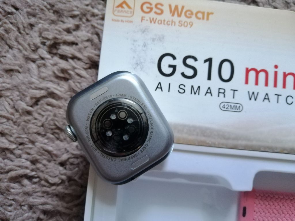 Фірмовий Металевий смарт годинник GS10 mini AI Smart Watch - фото фото фото 1