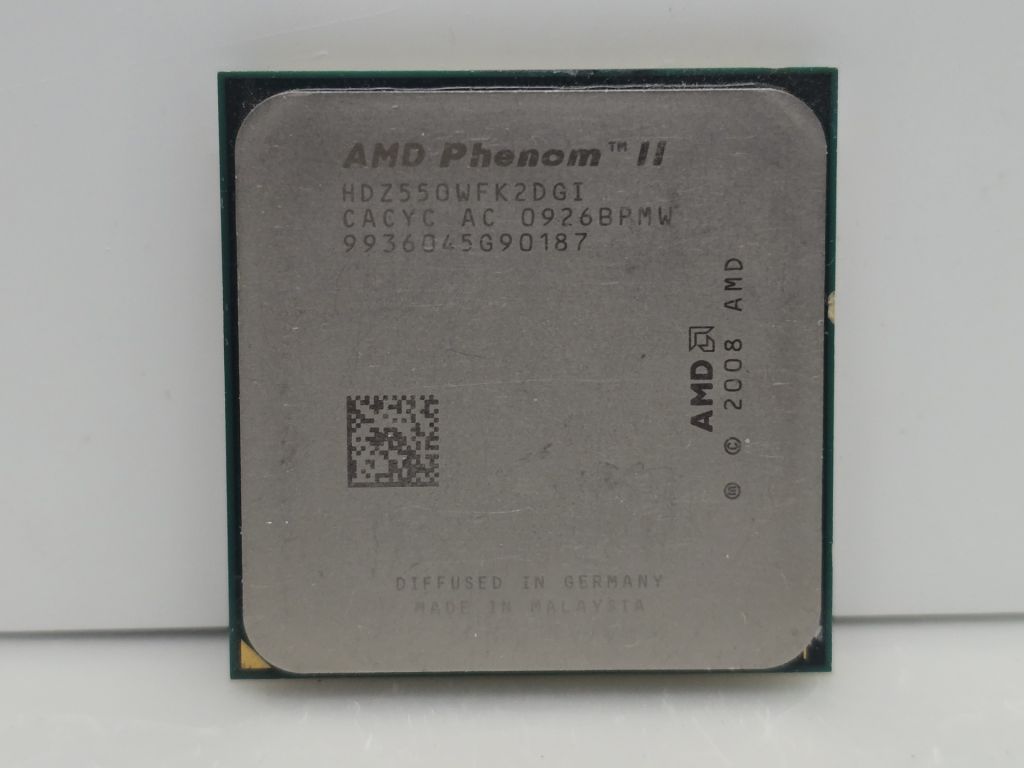 Процесор AMD Phenom II X2 550 AM3  (Soket AM2+/AM3, 3.1GHz,Tray, бу) - фото фото фото 0