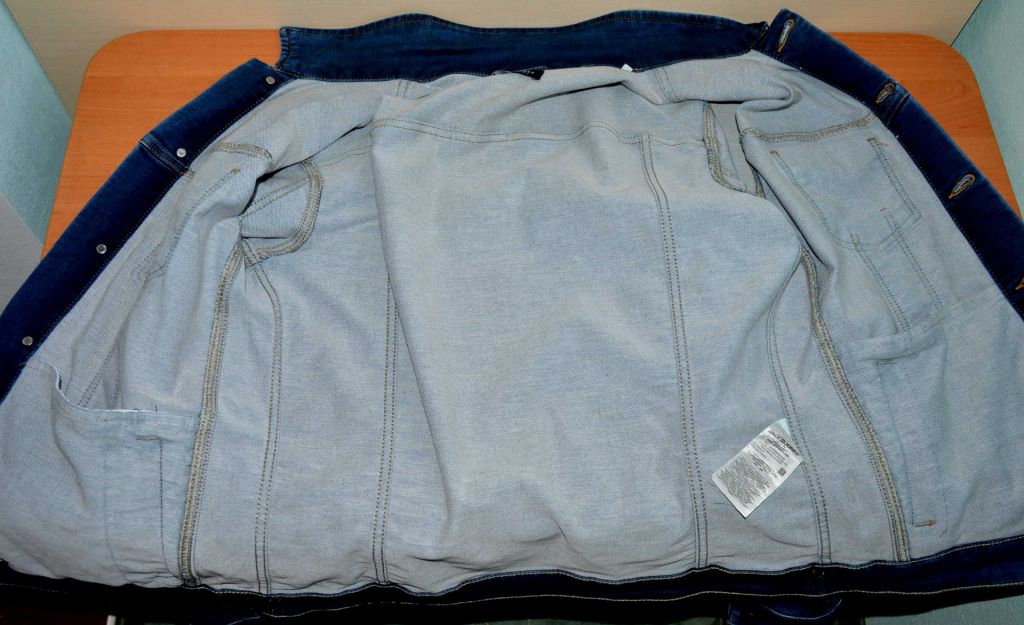 Куртка JACK &amp; JONES® джинсова original L б.в. WE3-1 - фото фото фото 8