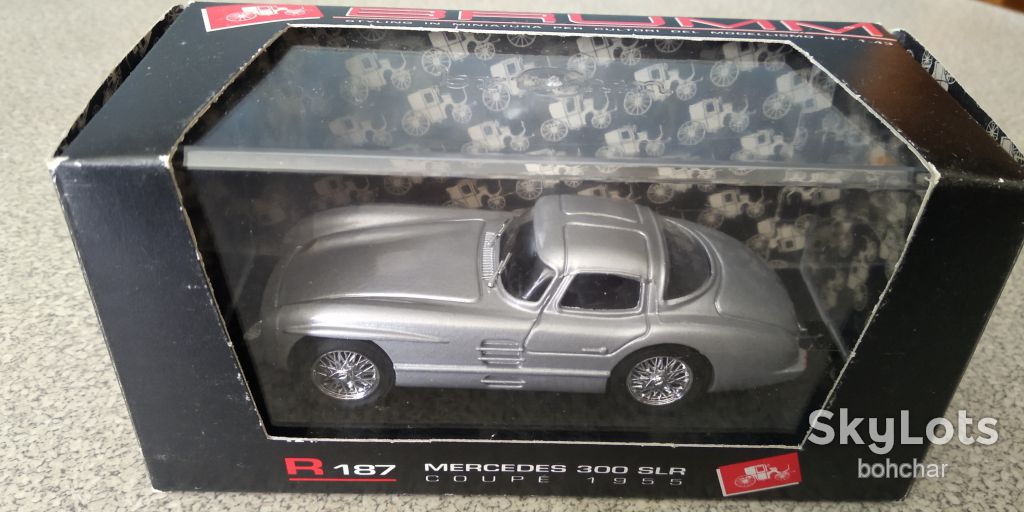MERCEDES 300 SLR - 1955    BRUMM Italy    M 1:43 - фото фото фото 5