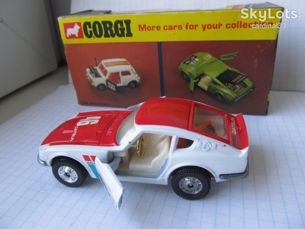 Corgi toys. Datsun 240Z - фото фото фото 2
