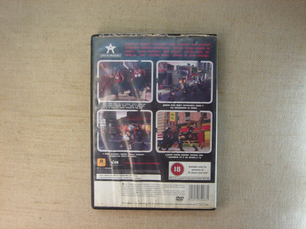 Гра DVD на PS2 State of Emergency RU/EN  Жанр: Екшен / Аркада - фото фото фото 4