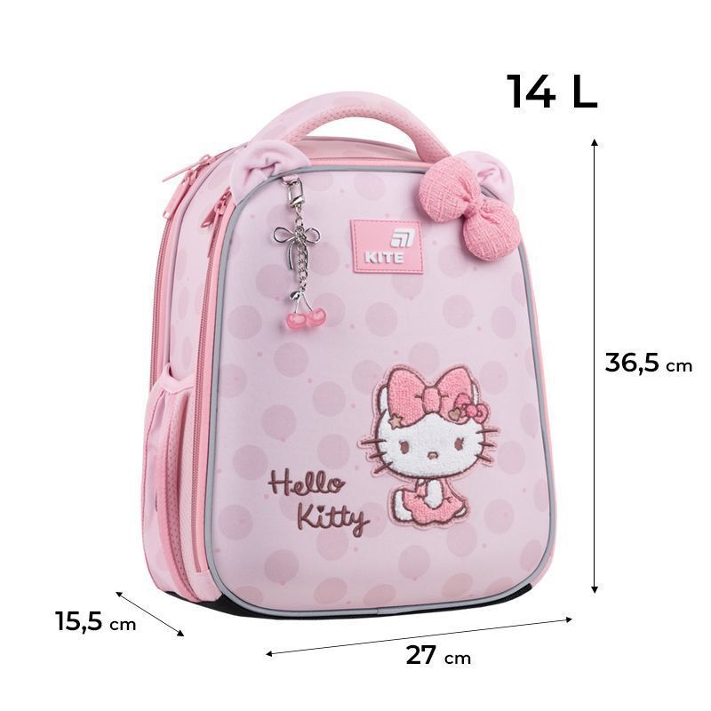 Рюкзак шкільний каркасний Kite Education Hello Kitty HK26-555S-2   (безкоштовна доставка) - фото фото фото 2