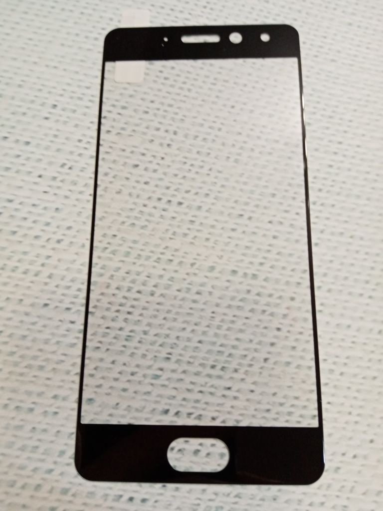 Защитное стекло для Meizu Pro 7 black - фото фото фото 1