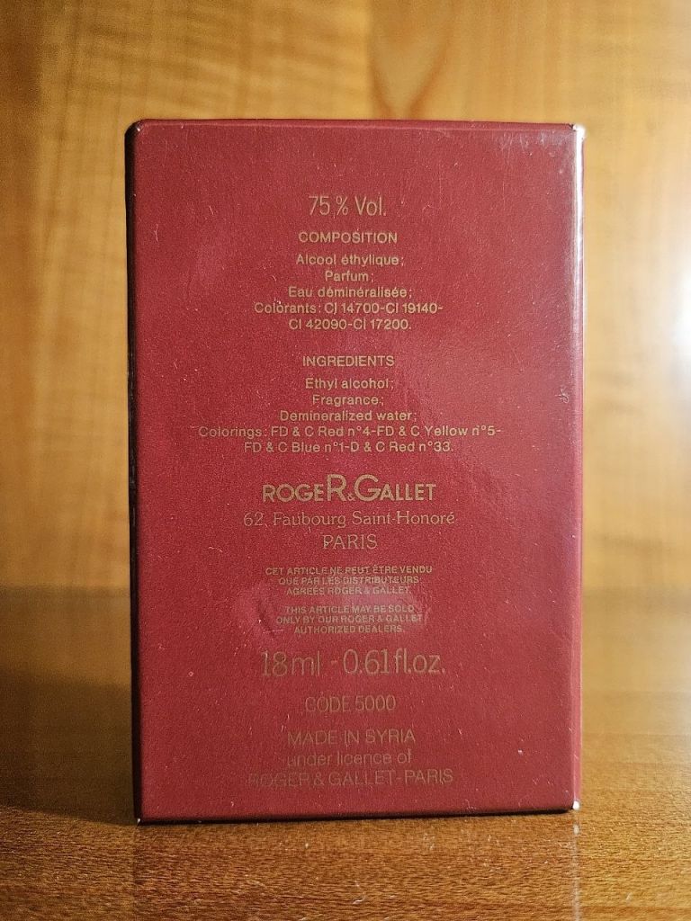 Fleurs d'Amour Roger &amp; Gallet 18ml Parfum - фото фото фото 2