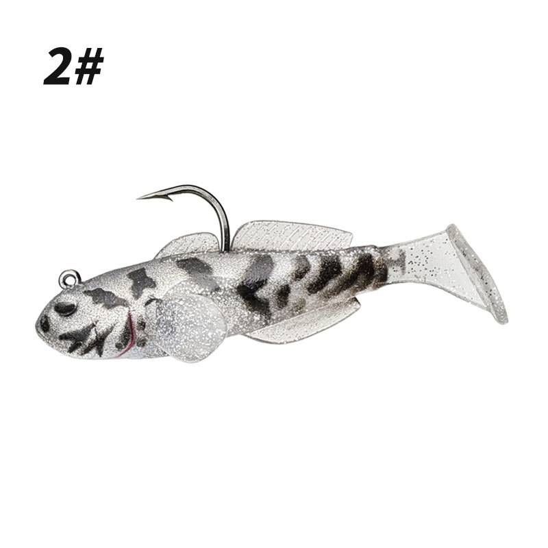 Силіконова приманка віброхвіст оснащений FishCraft GobyFin 60mm 12g #2 - фото фото фото 0