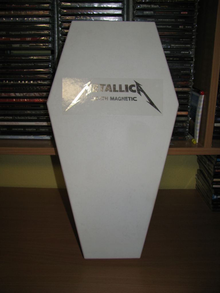 METALLICA - Death Magnetic   (2008 Vertigo COFFIN BOX) - фото фото фото 0