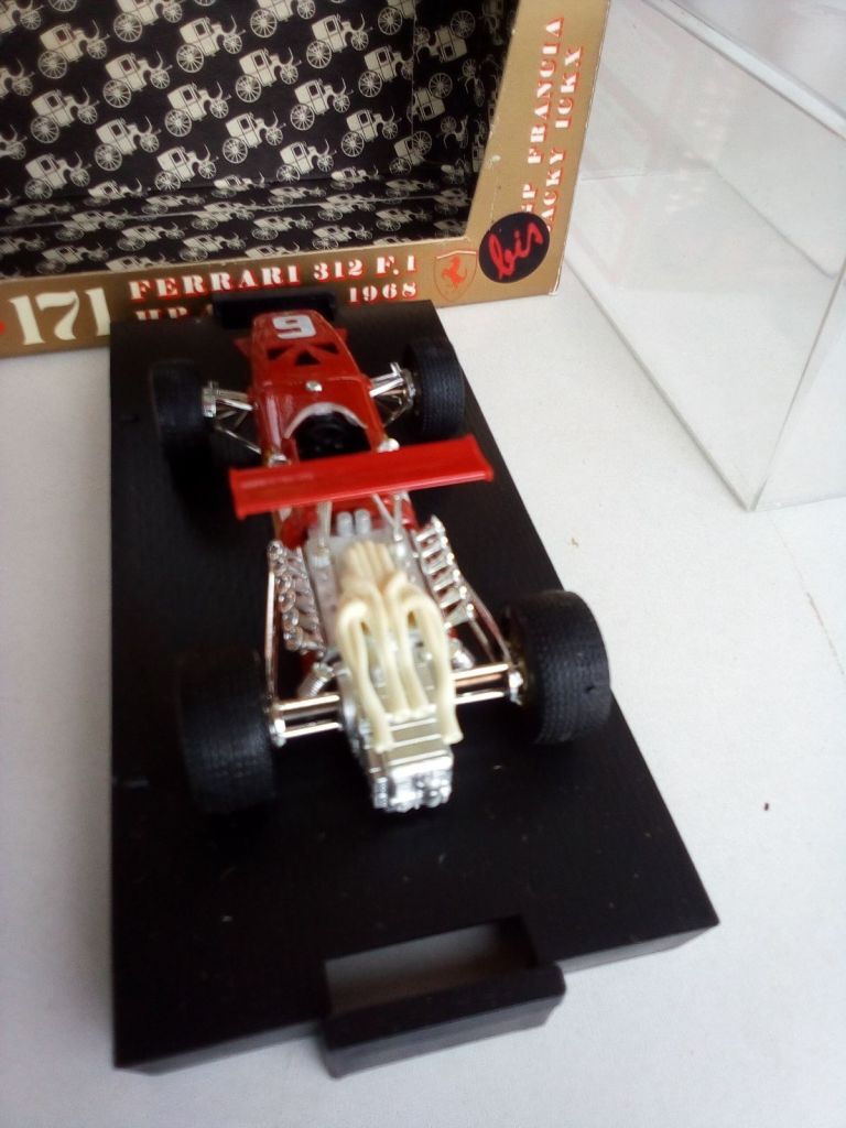 Brumm FERRARI - F1  312 N 6 FRANCE GP 1968 C.AMON 1/43 - фото фото фото 11