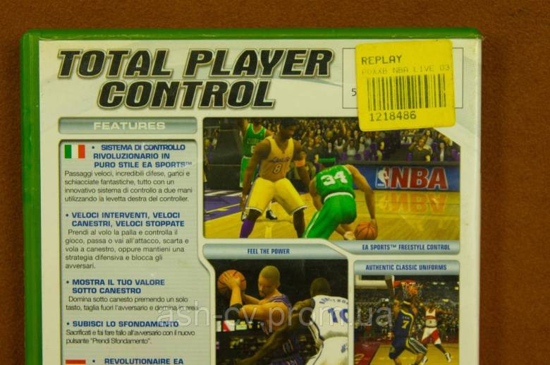 Диск XBOX - NBA LIVE 2003 - фото фото фото 2