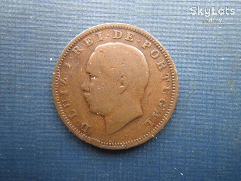 Монета 20 реалів  (рейс) Португалія 1883 непогана - фото фото фото 1