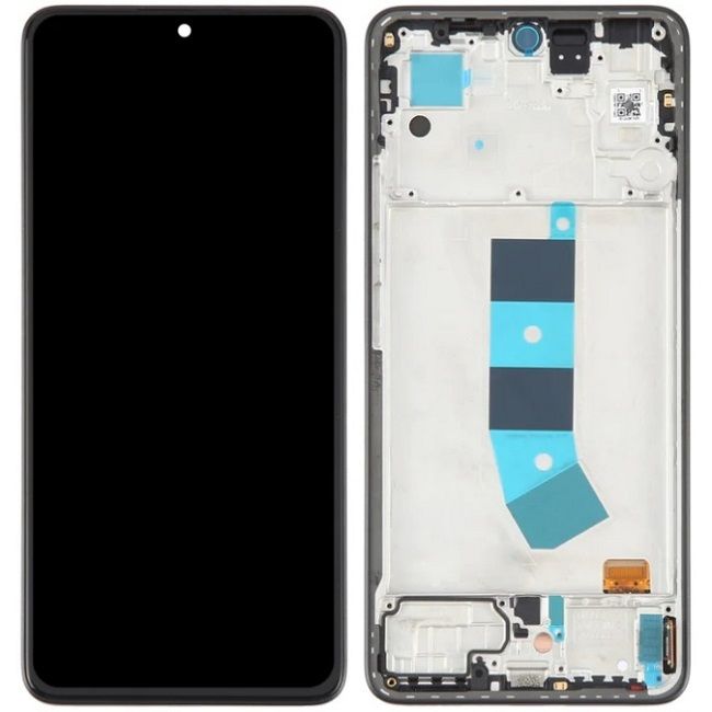 Дисплей Xiaomi Redmi Note 13 4G 5G OLED чорний + рамка - фото фото фото 0