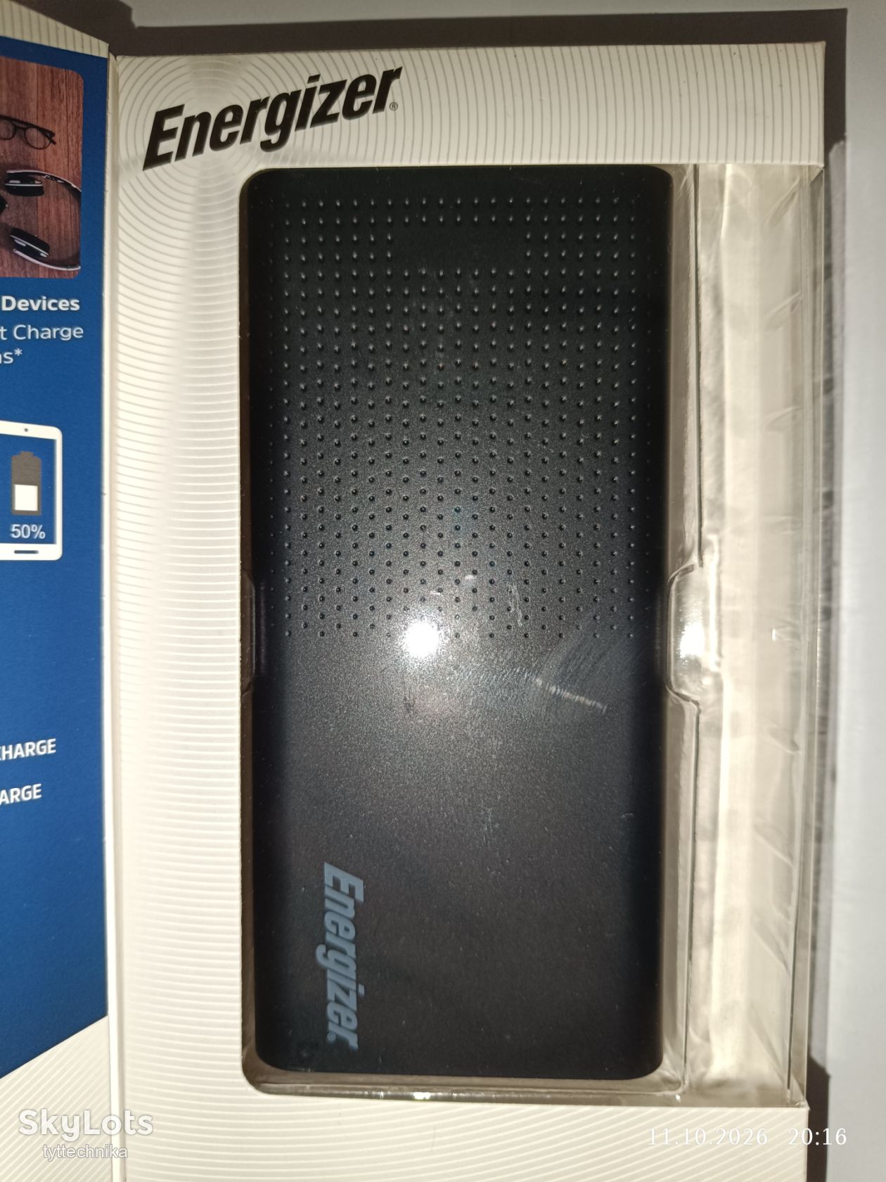 Повербанк Energizer UE20012PQ  за Вашу ціну без резерву - фото фото фото 1