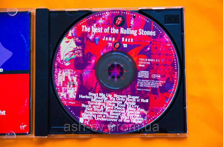 Музичний диск CD. Jump Back The best of THE ROLLING STONES 1993 - фото фото фото 6