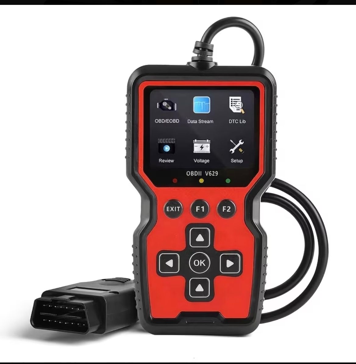 Автосканер OBD2 V629 — Автономний діагностичний сканер помилок двигуна     (кольоровий дисплей) - фото фото фото 0