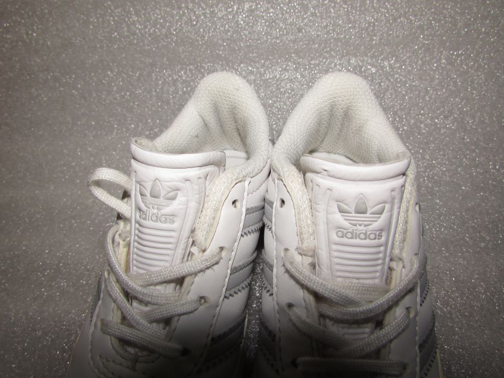 БЕЛЫЕ КРОССОВКИ ~ ADIDAS ~ GAZELLE ИНДОНЕЗИЯ р 23 / 14 см - фото фото фото 4