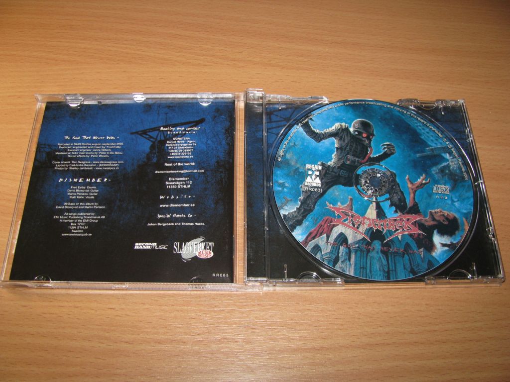 DISMEMBER - The God That Never Was  (2006 Regain 1st press) - фото фото фото 3