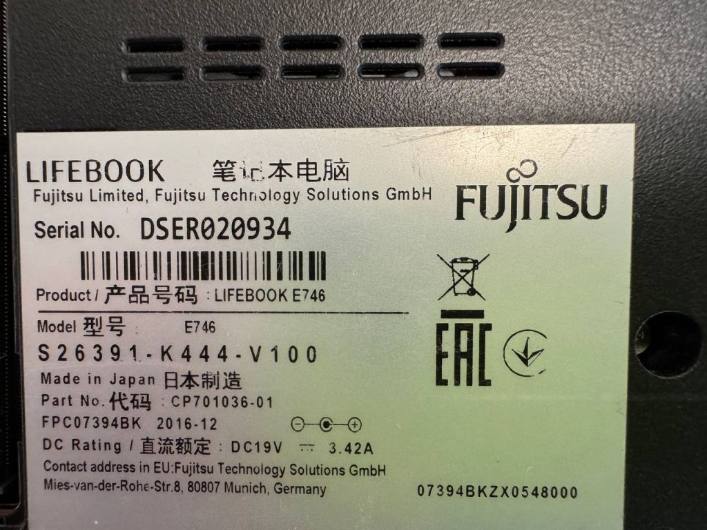 Клавіатура до ноутбука  Fujitsu Lifebook  E754  є з підсвіткою, є без - фото фото фото 2