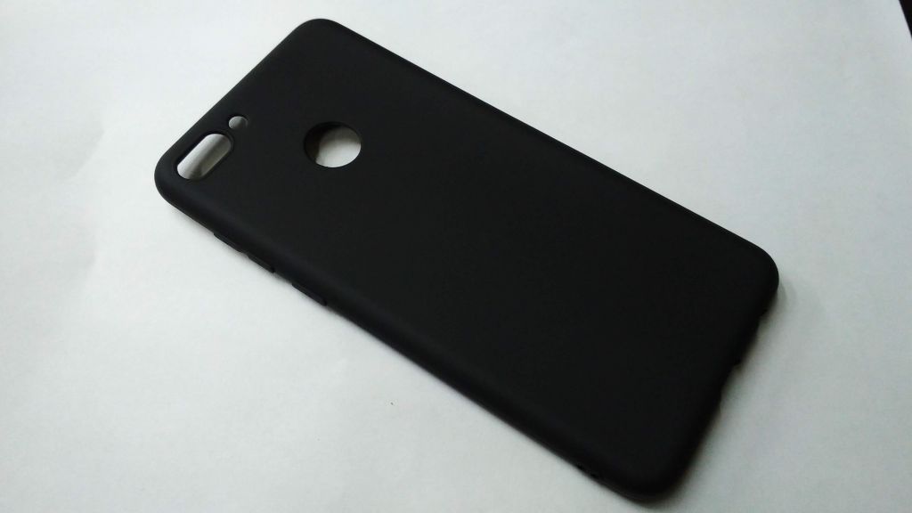 Силиконовый чехол Premium для Huawei Y9 2018 black - фото фото фото 2
