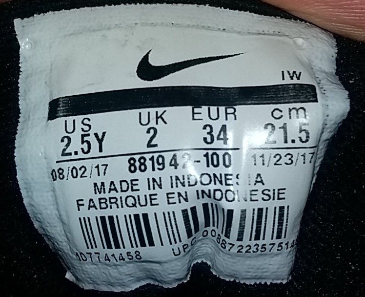 фирменные найк NIKE кожа - фото фото фото 1