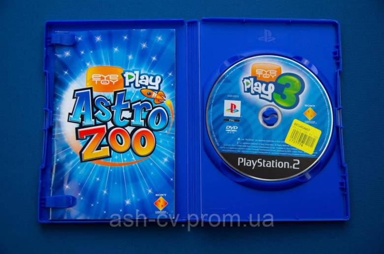 Диск для Playstation 2, гра EyeToy - Play Astro Zoo - фото фото фото 4