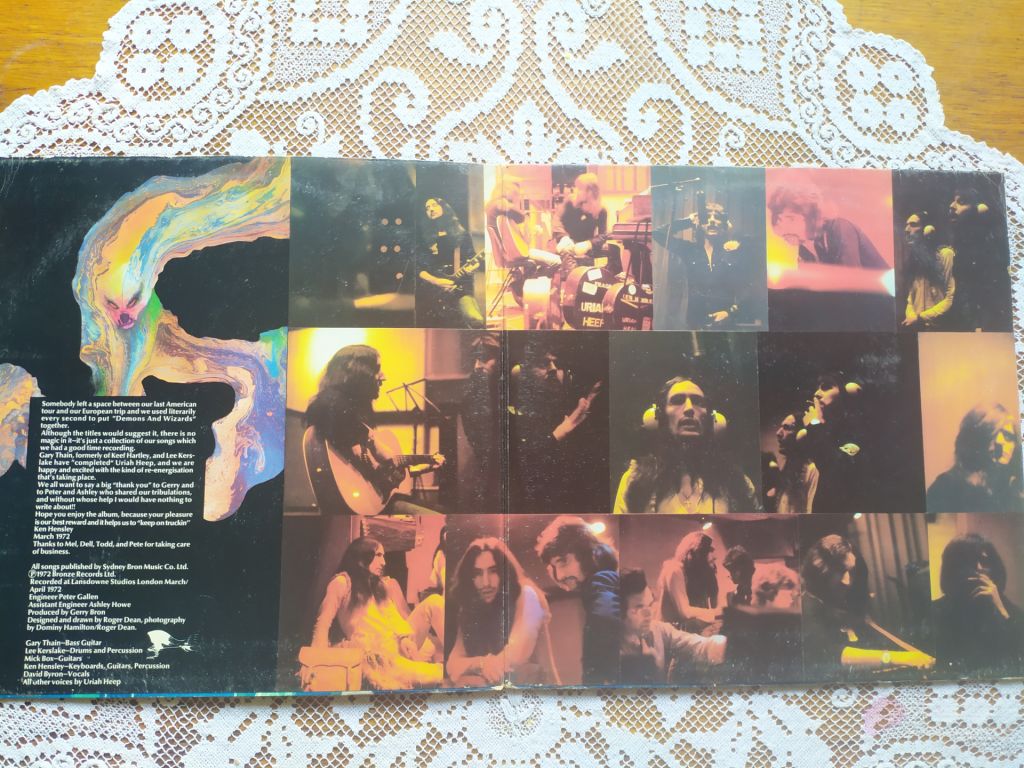 Uriah Heep Demons And Wizards  ( Byron , Hensley ) розворот  ( gf) - фото фото фото 3