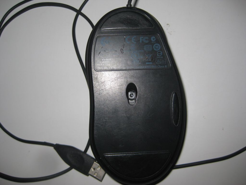 Мишка дротова Logitech - фото фото фото 1