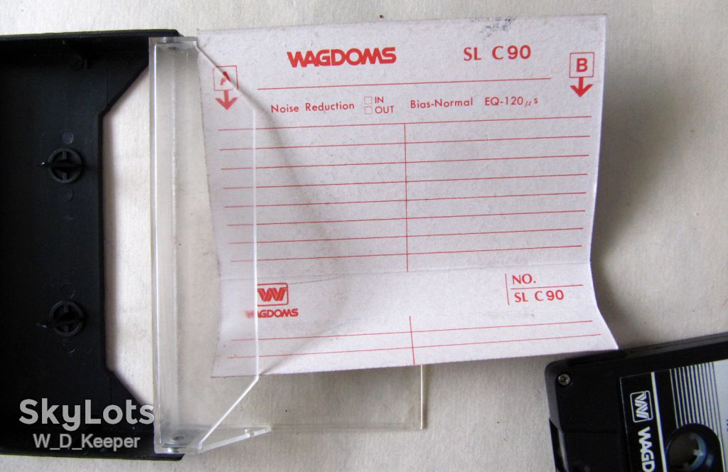 Нова касета Wagdoms SL C90 - фото фото фото 5