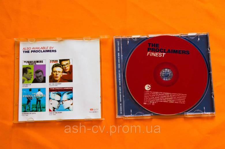 Музичний диск CD. THE PROCLAIMERS - FINEST - фото фото фото 2