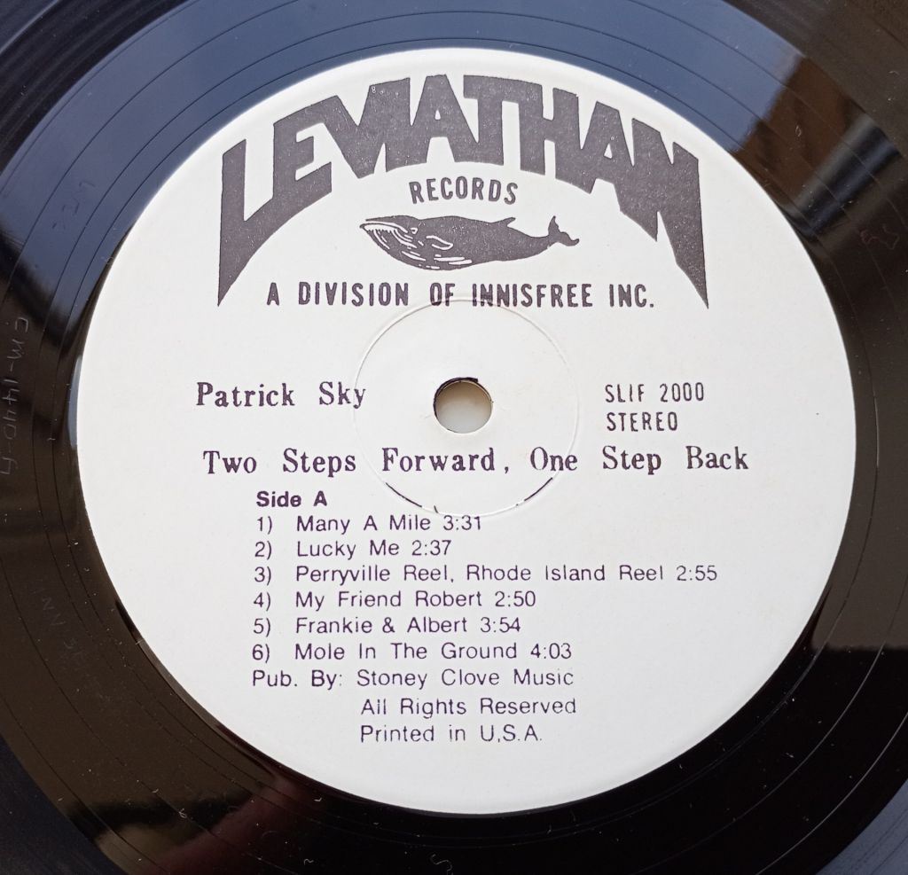PATRICK SKY Two Steps Forward, One Step Back LP VG++/EX - фото фото фото 2