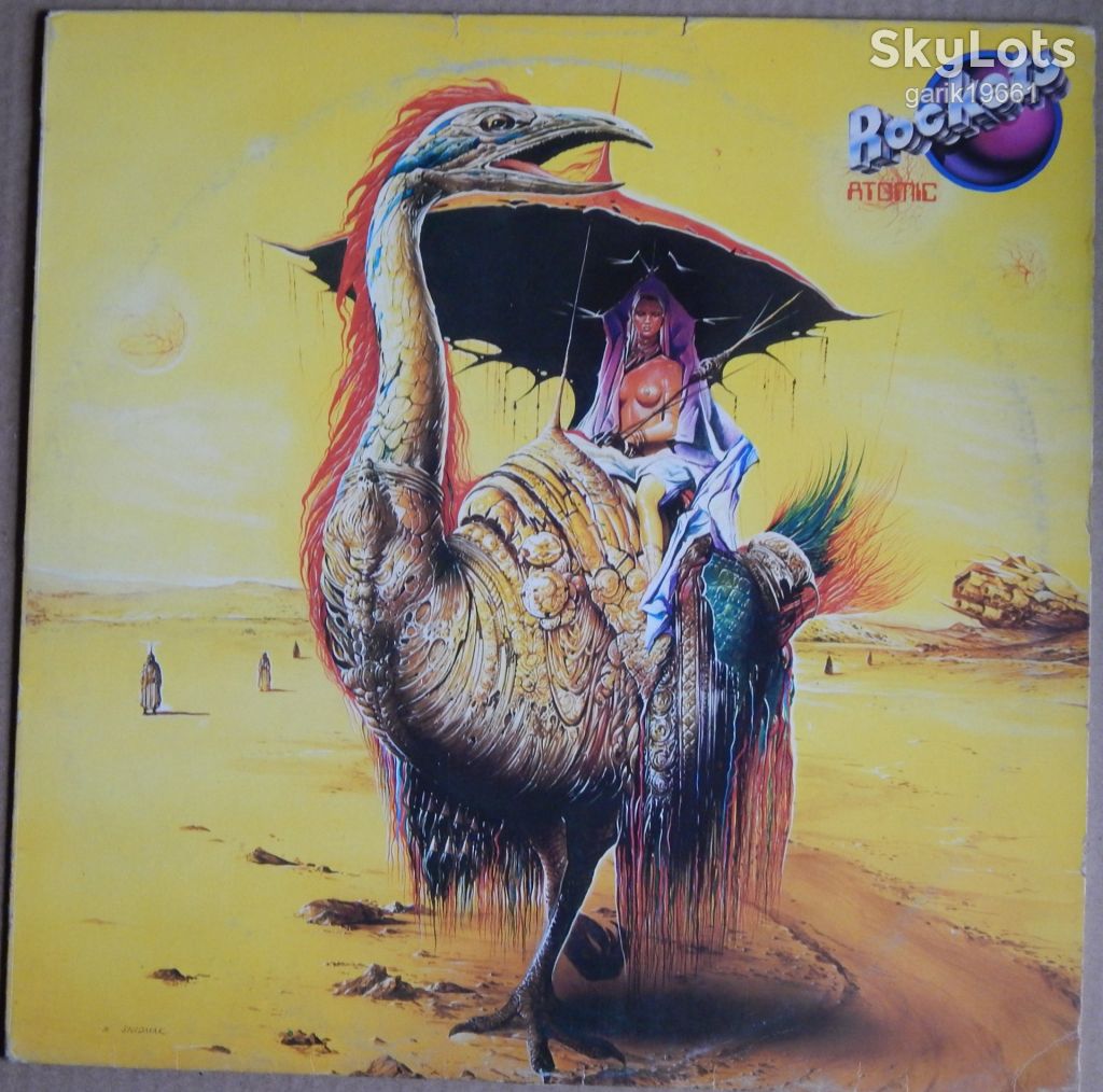 Rockets – Atomic  (Rockland Records – RKL 20323, Italy) inner sleeve EX/EX+ - фото фото фото 0