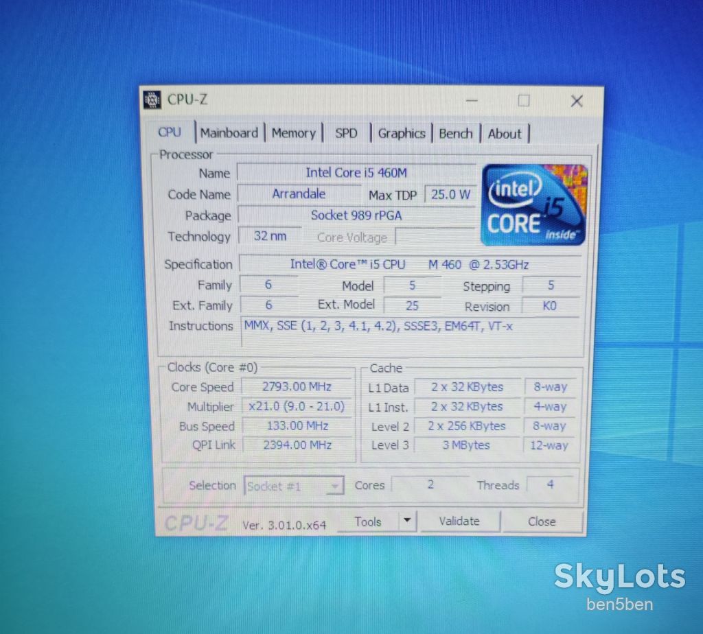 Процесор Intel Core i5-460M SLBZW - фото фото фото 2