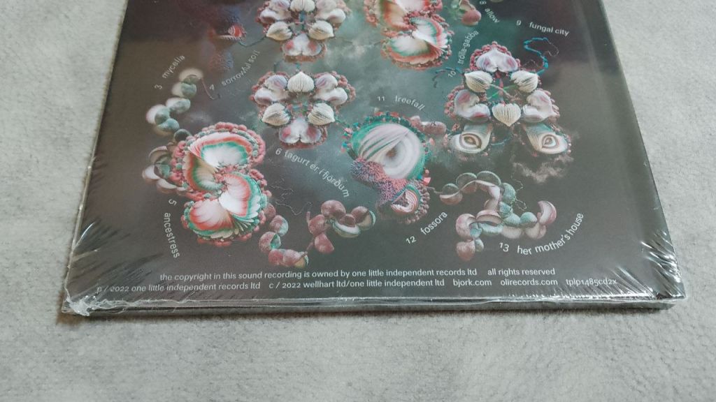 bjork - fossora. Limited edition. запечатанный оригинальный компакт-диск - фото фото фото 2