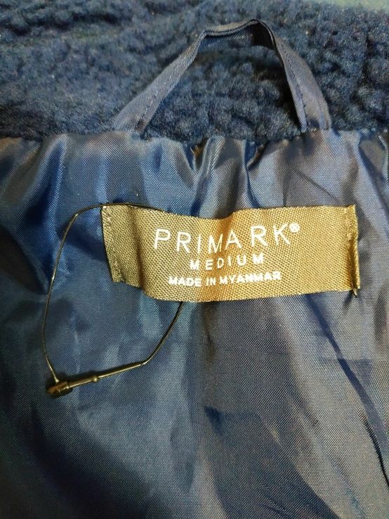 Куртка тепла чоловіча флісова синя PRIMARK p-p M - фото фото фото 8