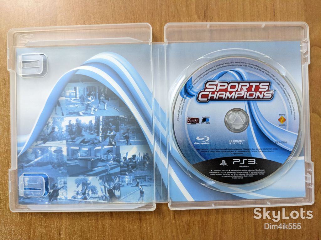 Диск с игрой Sports Champions для Sony PlayStation 3 - фото фото фото 2