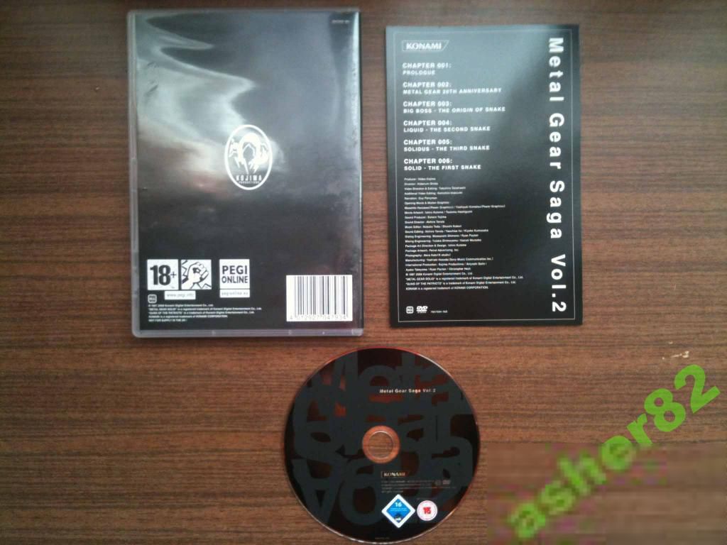 Видео DVD Metal Gear Solid Saga Vol.2       (PAL) - фото фото фото 1