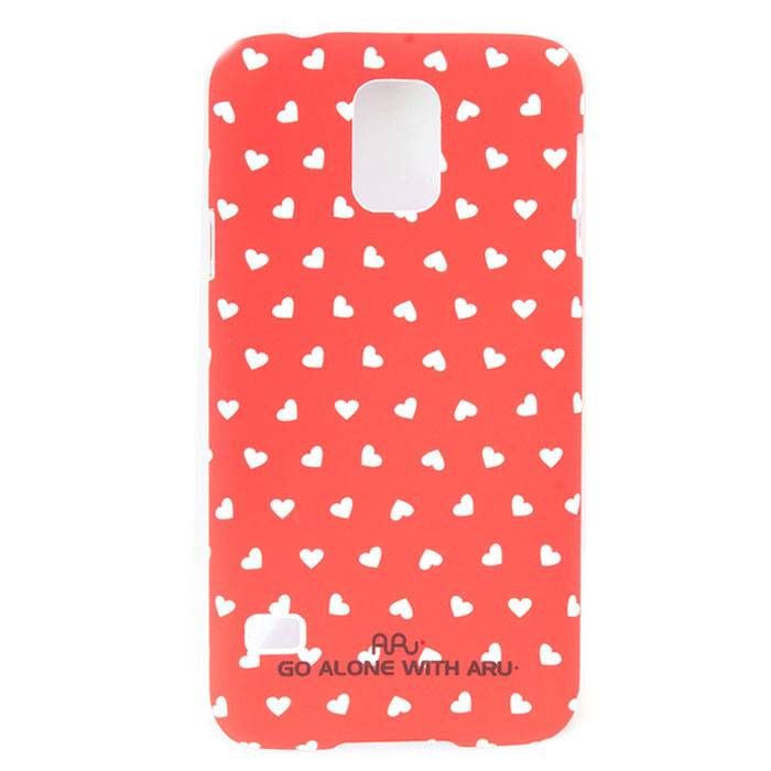 Чехол ARU для Samsung Galaxy S5 Hearts Red - фото фото фото 0