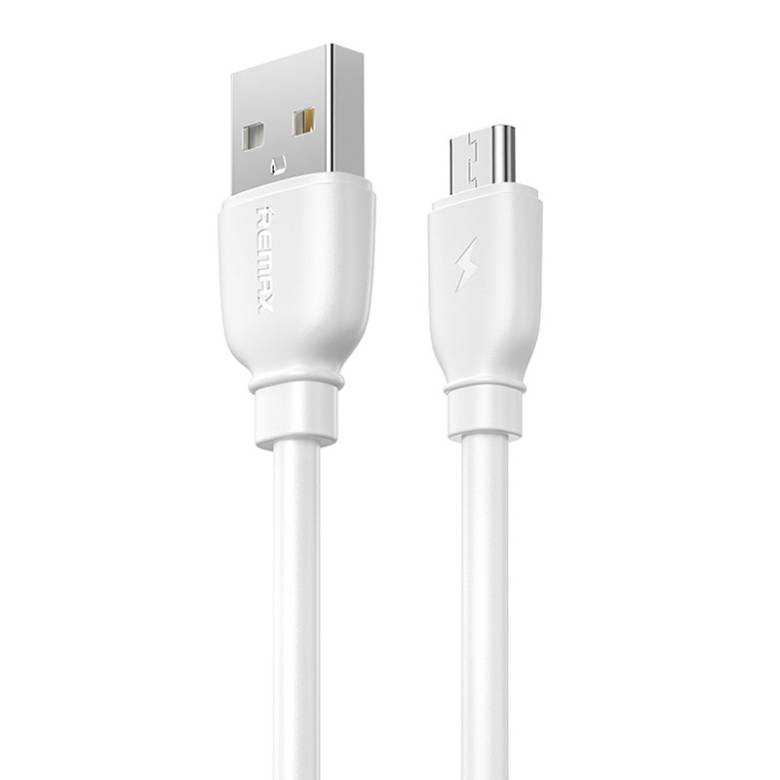 Кабель Remax Suji Pro USB 2.0 to microUSB 2.4A 1M Белый (RC-138m-w) - фото фото фото 0