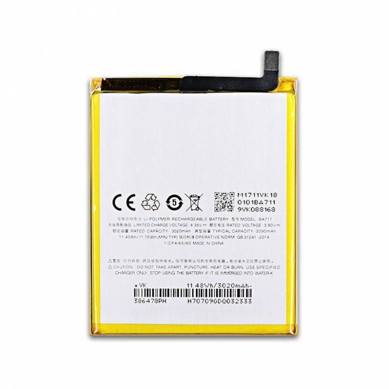 Аккумулятор оригинал Meizu BA711 M6 (3090 mAh) - фото фото фото 0