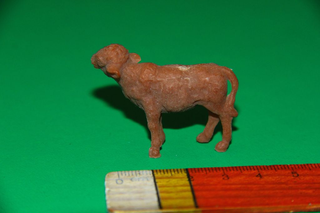 ТЕЛЯ БИЧОК ТВАРИНИ животные ELASTOLIN ФРГ ролінг - фото фото фото 1