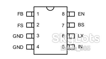 Микросхема SY8303, XD, TSOT23-8, DC-DC конвертор - фото фото фото 3