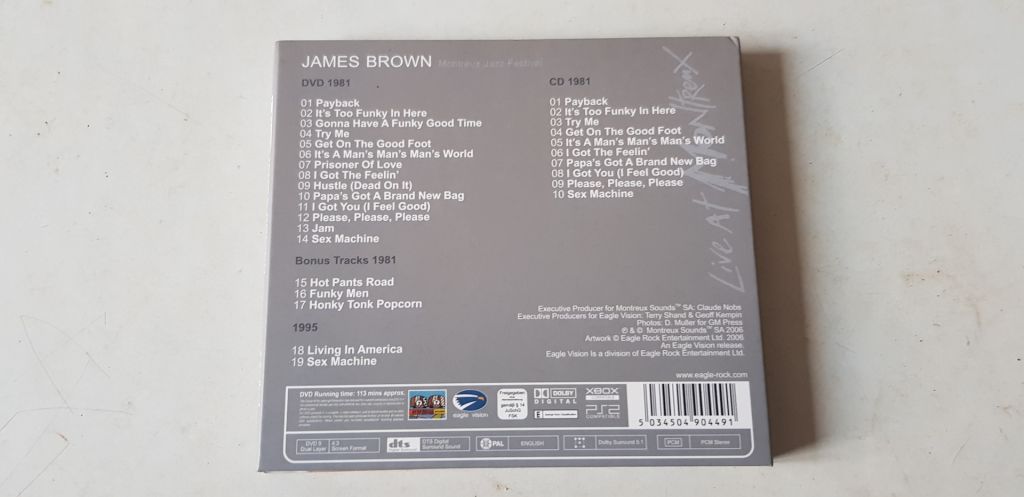 James Brown Live At Montreux CD/DVD - фото фото фото 1