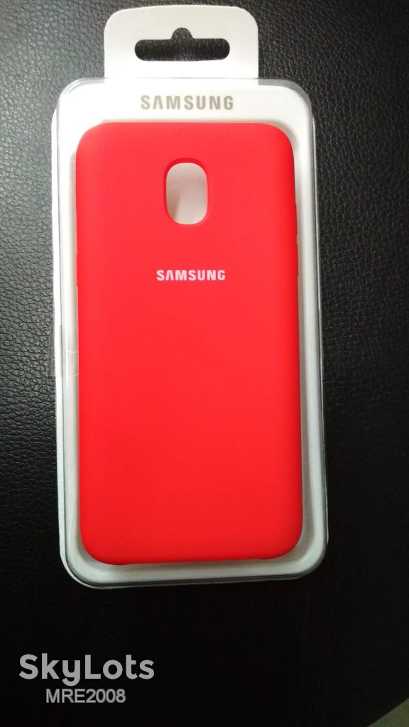 Чехол Silicone Cover для Samsung Galaxy J3 2018 red - фото фото фото 1