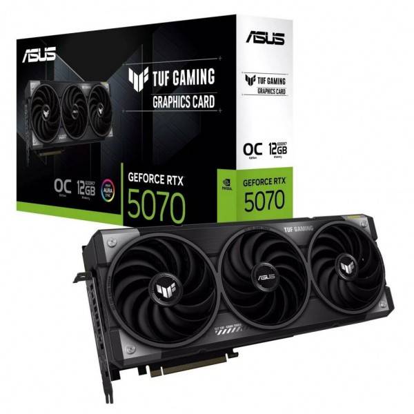 Відеокарта ASUS TUF Gaming GeForce RTX 5070 12GB/GDDR7/192-bit (TUF-RTX5070-O12G-GAMING) - фото фото фото 5