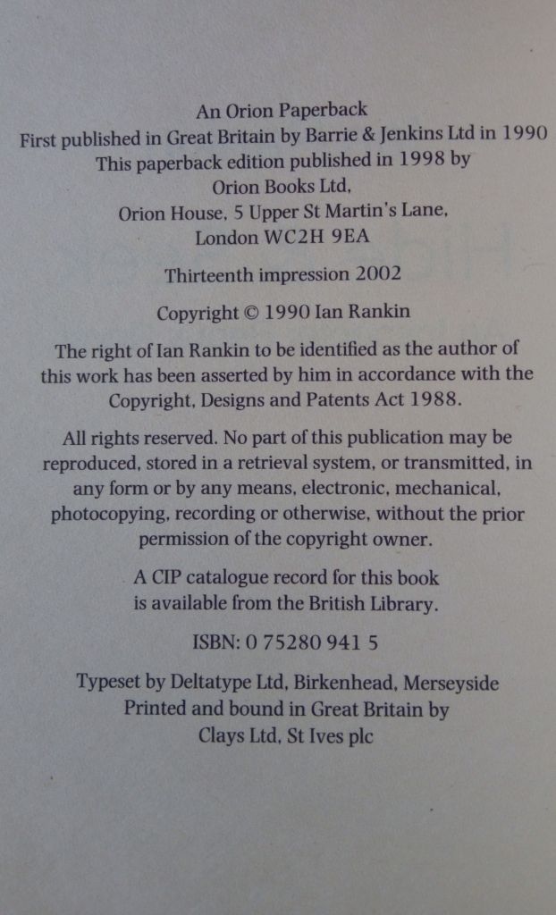 Hide and Seek Ian Rankin English на Английском книга - фото фото фото 3