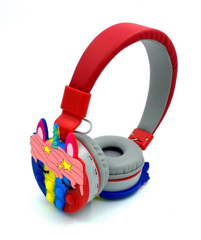 Навушники Bluetooth AKZ K32 Pop IT Червоні - фото фото фото 1