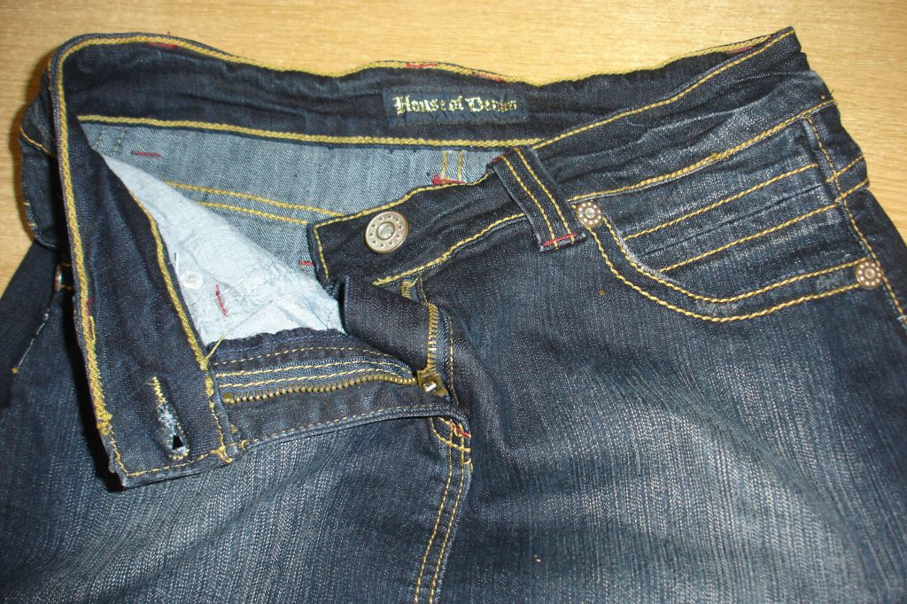 Джинсовая юбка "HOUSE OF DENIM"   LOOK    10 р - фото фото фото 4