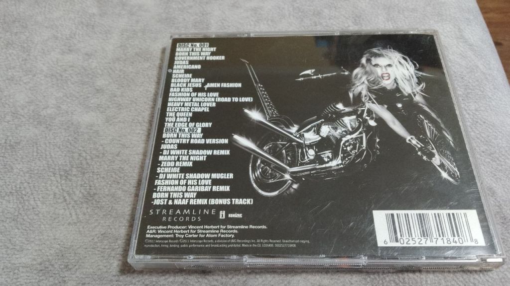 lady gaga - born this way. 2 cd, новый, европа - фото фото фото 1