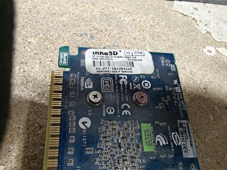 Видеокарта Inno3D GeForce GT430 N430-1DDV-D3CX 1GB PCI-E № K260204107 - фото фото фото 3