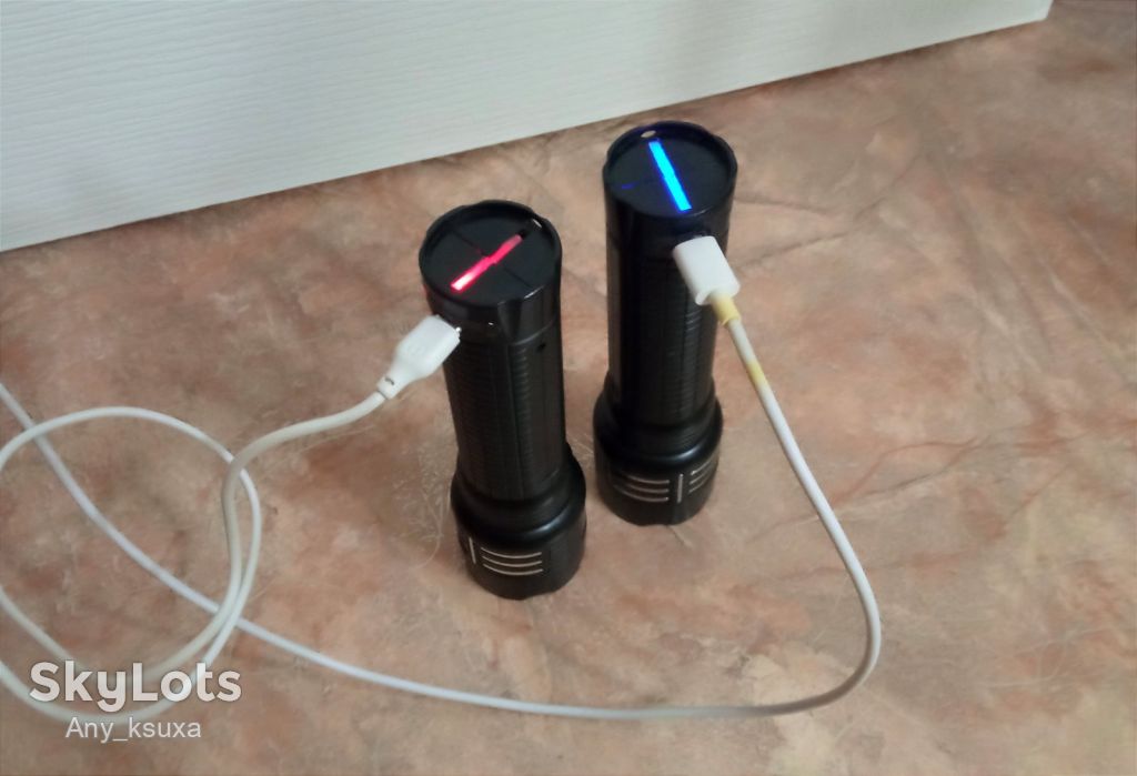 Потужний світлодіодний ліхтарик на USB Type-C - фото фото фото 4